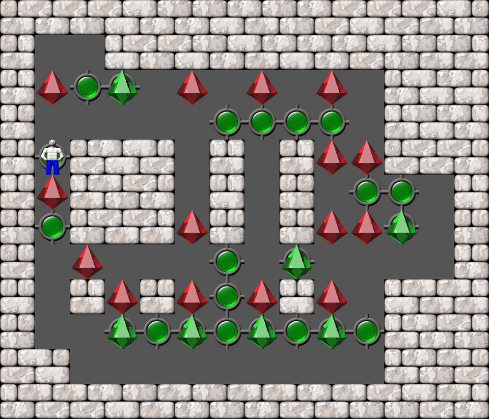 Сокобан More Bugs collections уровень 400